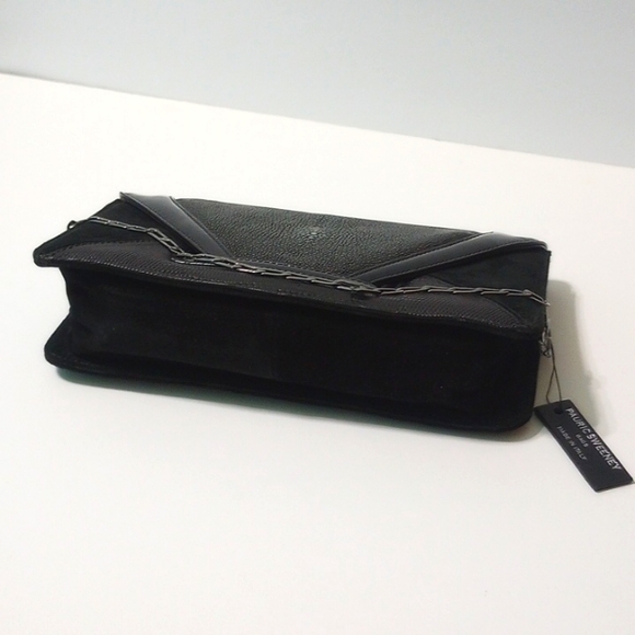 Pauric Sweeney Italian Exotic Leather Bag/ Clutch - Picture 9 of 16